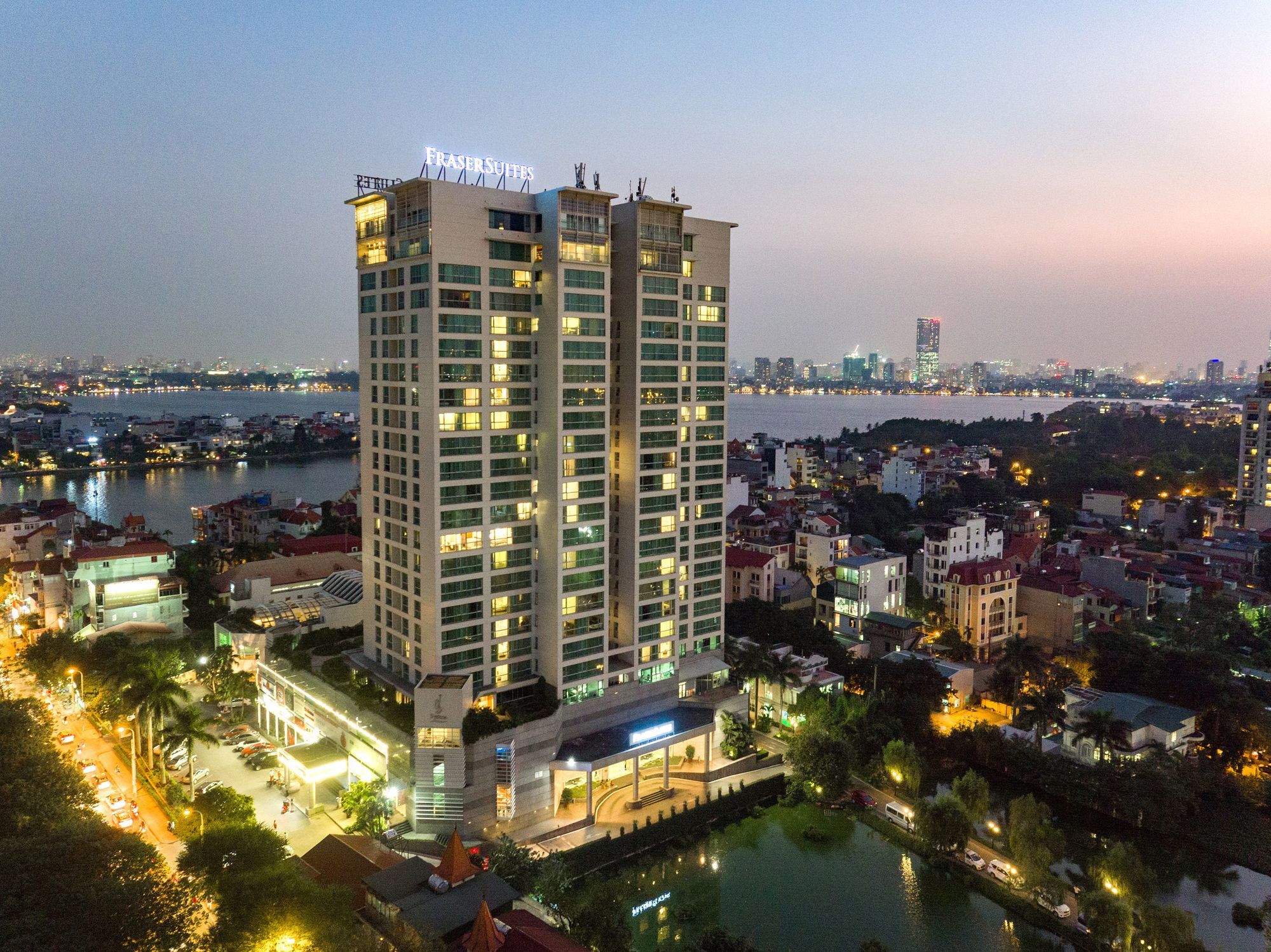 Fraser Suites Hanoi Bagian luar foto